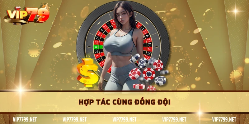 Hợp tác cùng đồng đội